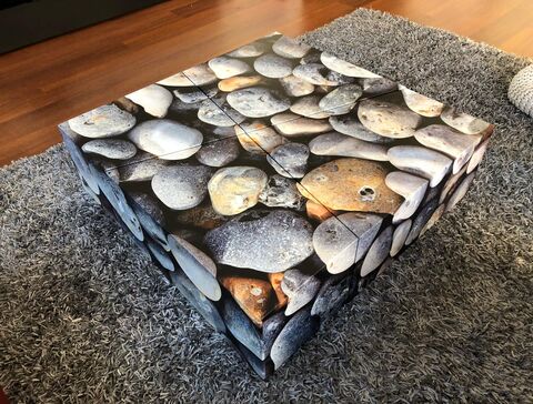 Möbelfolierung mit extrem strapazierfähigem Laminat