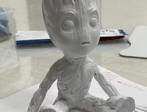 3D Druck grundiert