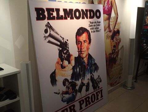 Spannrahmen mit Filmposter Motiv, retro, Loft