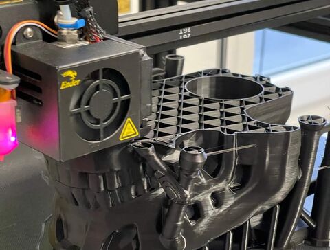 3D Druck in Produktion, T800 Nachbau