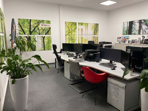 Innenansicht des Büro