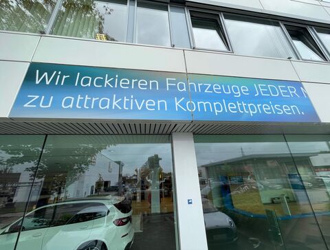 Fassadenfolierung BMW Essen